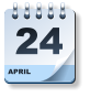 APRIL 24